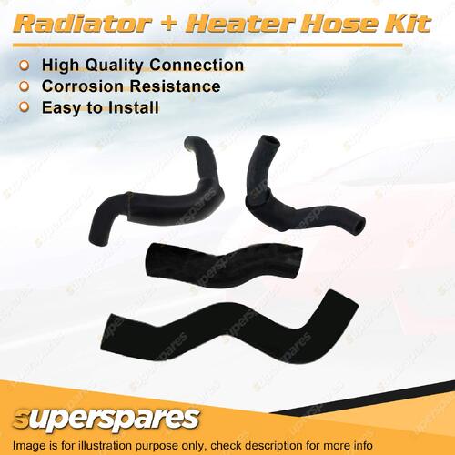 Radiator & Heater Hose Kit for Holden Rodeo TF 3.0L 8V 4JH1T 2002-2003