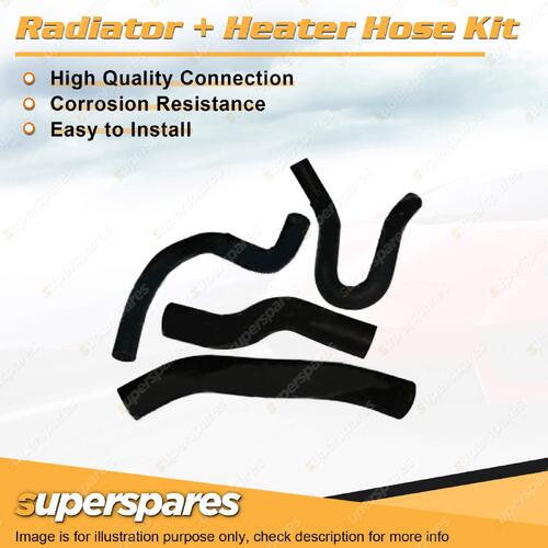 Radiator & Heater Hose Kit for Holden Rodeo RA 3.0L 8V 4JH1TC 2003-2007