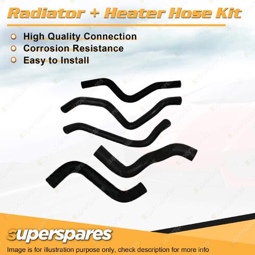 Superspares Radiator & Heater Hose Kit for Nissan Pulsar N12 .5L E15ET Auto