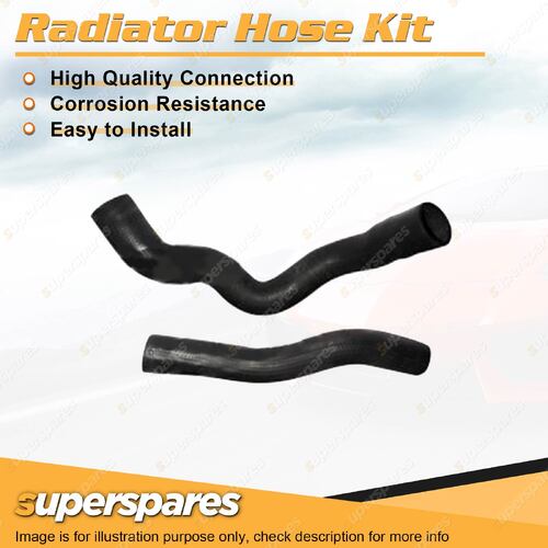 Superspares Radiator Hose Kit for Ford Fairlane ZH 302ci 4.9L V8 Carb 1976-1979