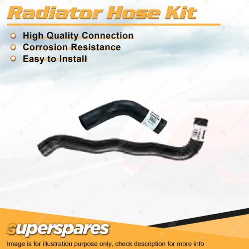 Upper+Lower Radiator Hose Kit for Ford Maverick DA 4.2L TB42 6 cyl 1988-1994