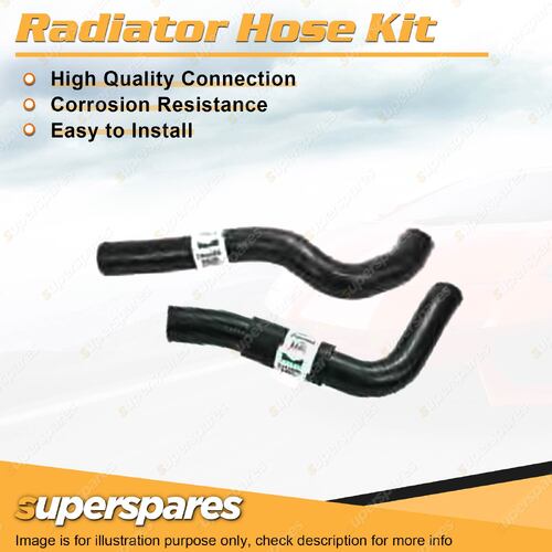 Upper+Lower Radiator Hose Kit for Ford Maverick DA 4.2L 6 cyl Diesel TD42 88-94