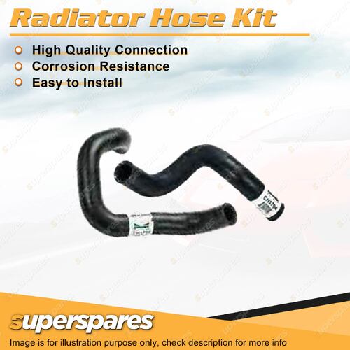 Superspares Radiator Hose Kit for Ford Laser KF KH TX3 KJ 1.6L 1.8L 4 cyl 90-94