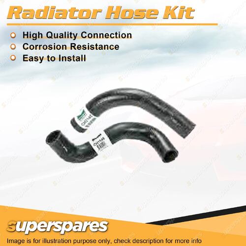 Upper+Lower Radiator Hose Kit for Ford Falcon XH Ute 4.0L 6 cyl 12V 1996-1999