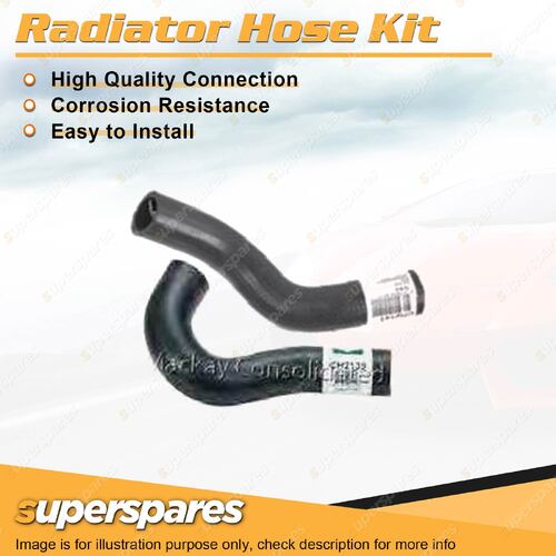 Upper+Lower Radiator Hose Kit for Ford Econovan JG JH 1.8L 2.0L 4 cyl 1984-2006