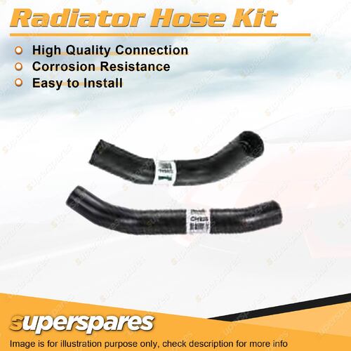 Superspares Radiator Hose Kit for Holden Monaro HQ 5.7L 350ci V8 1971-1974