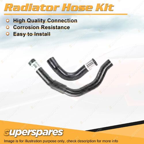 Superspares Radiator Hose Kit for Mitsubishi Pajero NJ NK 3.5L 6G74 V6 1993-1997