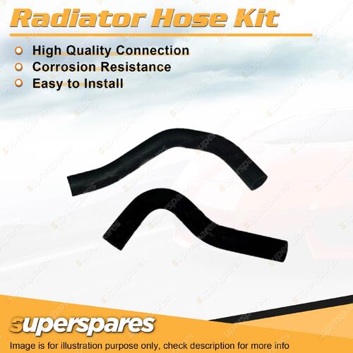 Upper+Lower Radiator Hose Kit for Suzuki Sierra 1.0L F10A 8V OHC Carb 1981-1985