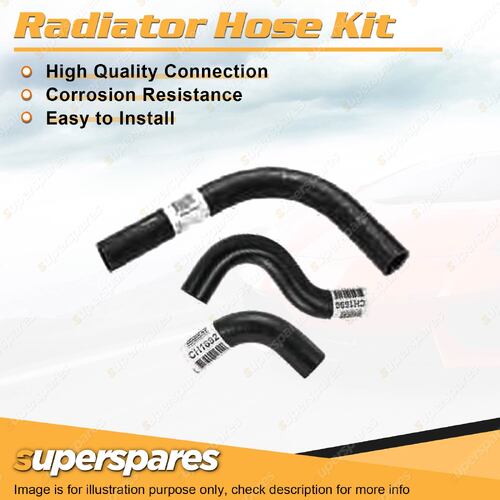 Superspares Radiator Hose Kit for Suzuki Sierra SJ413 1.3L G13A G13BA 1983-1999