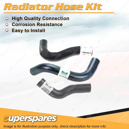 Upper+Lower Radiator Hose Kit for Toyota Hilux LN167R 3.0L 5LE SOHC 2000-2005