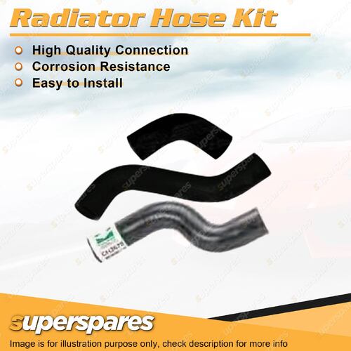 Upper+Lower Radiator Hose Kit for Toyota Hilux RZN147R 2.0L 8V SOHC 1RZE 97-02