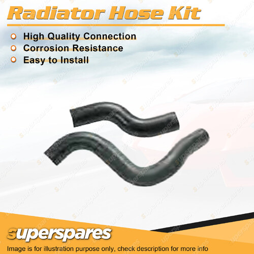 Upper+Lower Radiator Hose Kit for Mazda 323 BF BW Familia BF 1.5L 1.6L B5 B6 B6T