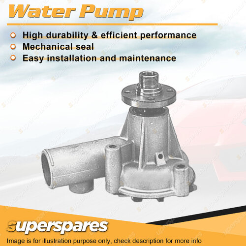 Superspares Water Pump for Ford Falcon EA EB EC ED 3.9L 4.0L INTECH 6Cyl Petrol