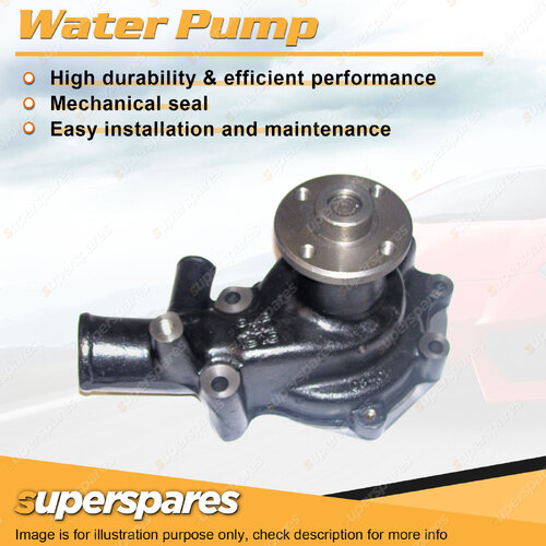 Superspares Water Pump for Isuzu ELF Series 3.2L OHV 8V 4BC2 4Cyl Diesel 81-90