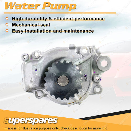 Water Pump for Honda Integra DA3 1.6L DOHC 16V D16A3 4Cyl Petrol 86-89