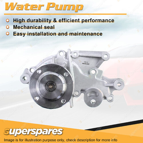 Superspares Water Pump for Holden Barina MF MH 1.3L SOHC 8V G13BA 4Cyl Petrol