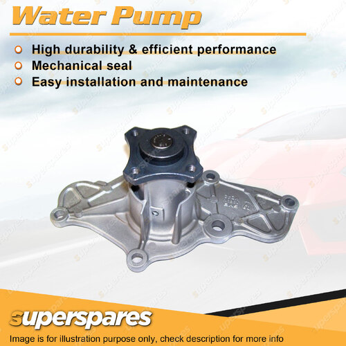 Superspares Water Pump for Mazda Eunos 800 2.5L DOHC 24V KL V6 Petrol 96-98