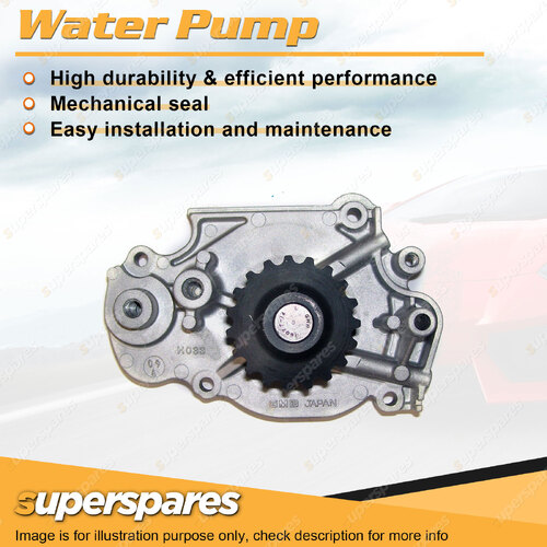 Superspares Water Pump for Honda Prelude BB2 2.3L DOHC 16V 4Cyl Petrol H23A1