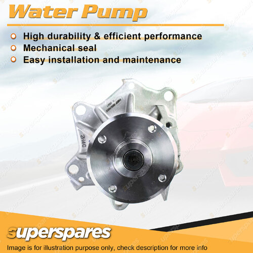 Superspares Water Pump for Nissan Patrol Y60 Y61 2.8L RD28/T 6Cyl Diesel