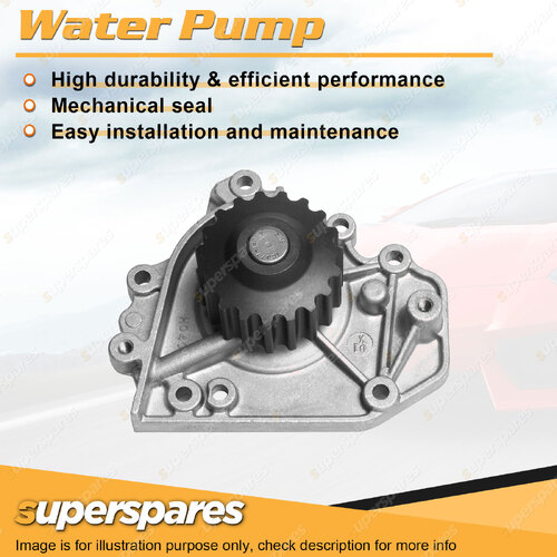 Superspares Water Pump for Honda CRV 2.0L DOHC 16V B20B3 B20B8 4Cyl Petrol 97-01