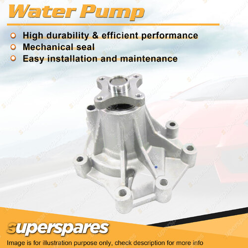 Superspares Water Pump for Hyundai Imax Iload TQ 2.4L 2.5L D4CB Diesel 07-On