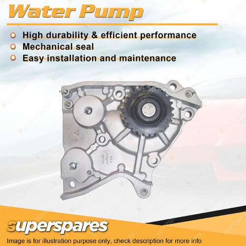 Superspares Water Pump for Kia Credos Sportage 2.0L DOHC 16V FE FE-D 4Cyl Petrol