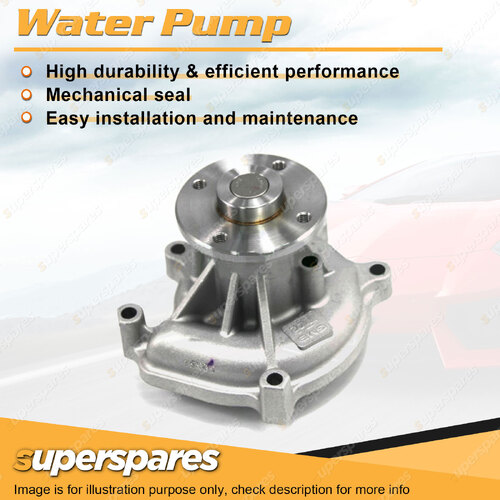 Superspares Water Pump for Daihatsu Sirion M301 1.3L DOHC 16V K3 4Cyl Petrol