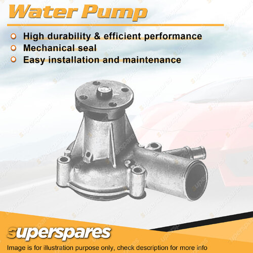 Superspares Water Pump for Ford Falcon 200Ci OHV 12V 6Cyl Petrol 64-On