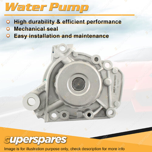 Water Pump for Honda Civic EU ES 1.7L SOHC 16V D17Z1 D17A2 4Cyl Petrol 00-06