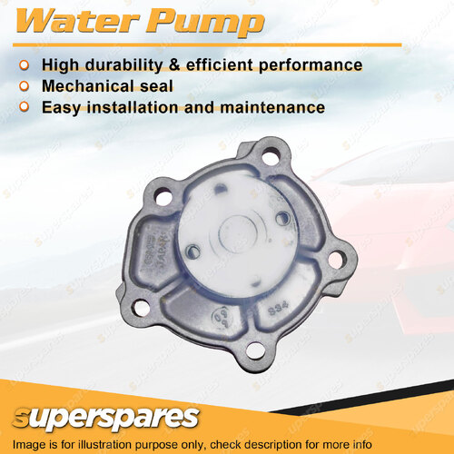 Superspares Water Pump for Holden Cruze YG 1.5L DOHC 16V M15A 4Cyl Petrol 01-06