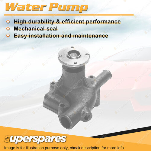 Superspares Water Pump for Nissan Urvan E23 2.3L OHV 8V SD23 4Cyl Diesel 82-86