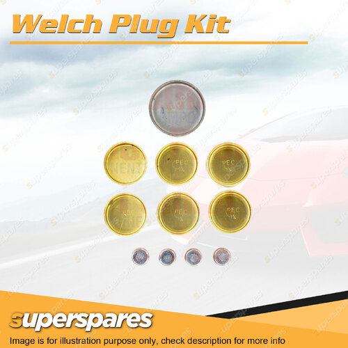 Welch Welsh Plug Kit for Chrysler 300 New Yorker Newport 6.3L 7.0L 383 440