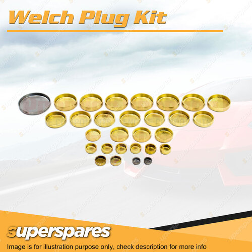 Welch Welsh Plug Kit for Ford Maverick DA 4.2L TB42 I6 12V OHV 1988-1993