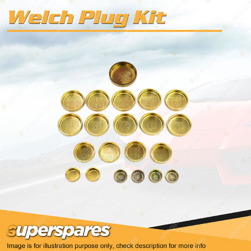 Welch Welsh Plug Kit for Nissan Navara D22 Patrol GU Y61 Atlas Cabstar Elgrand