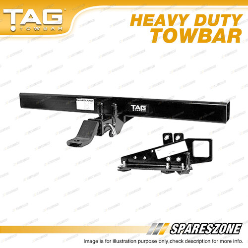 TAG Heavy Duty Towbar - Light Truck Bar Hitch Under 4500/450kg With End Plates