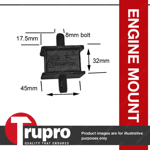 Transfer Case Engine Mount for SUZUKI Sierra incl Stockman F10A 81-00 Manual