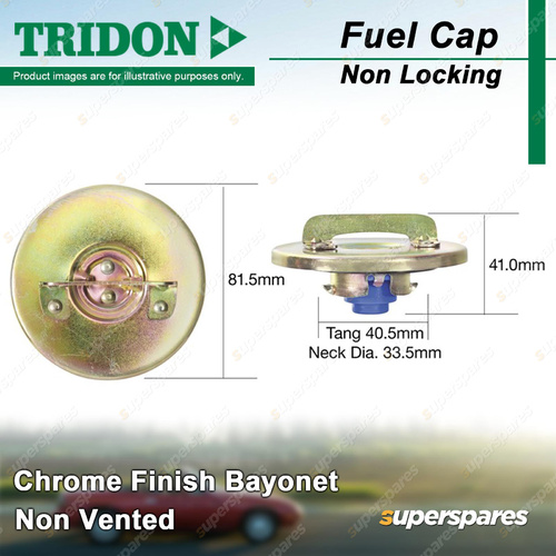 Tridon Non Vented Non Locking Fuel Cap for Chrysler Valiant CL CM 4.0L 5.2L