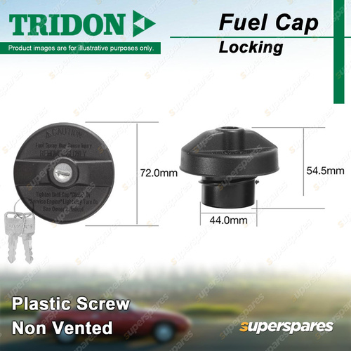 Tridon Locking Fuel Cap for Dodge Avenger JS Caliber PM Journey JC Nitro Viper