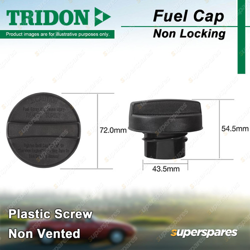 Tridon Non Locking Fuel Cap for Dodge Avenger JS Caliber PM Journey Nitro Viper