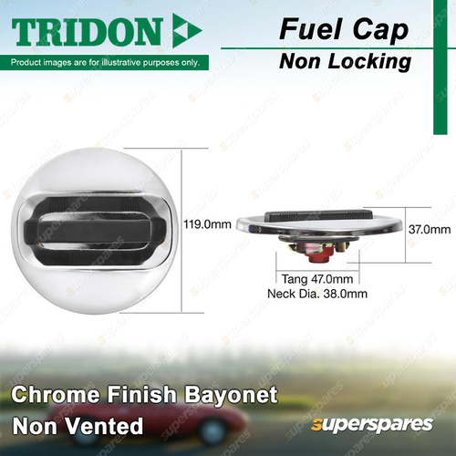 Tridon Non Vented Non Locking Fuel Cap for Nissan ST XFN Utility 4.1L