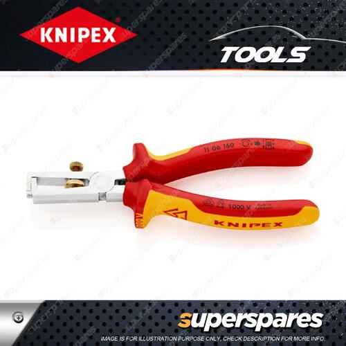 Knipex Universal Wire Stripper - Insulated with Multi-component Grips 160mm Long