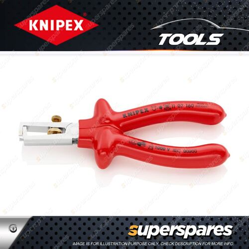 Knipex 1000V Wire Stripper - Length 160mm Insulation VDE Chrome Plated Pliers