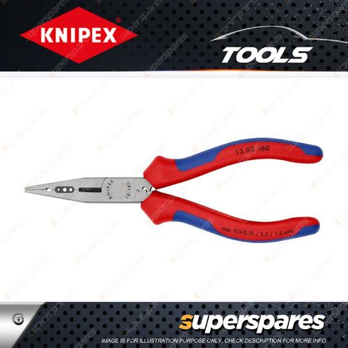 Knipex Electricians Plier - with Multi-Component Grips Handles Length 160mm