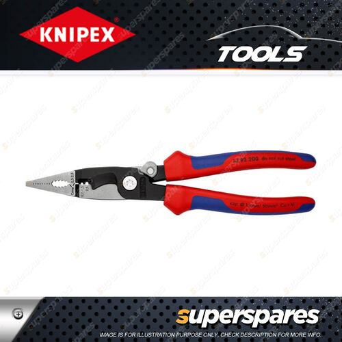 Knipex Electrical Installation Plier - Multi-Component Grips Handles 200mm