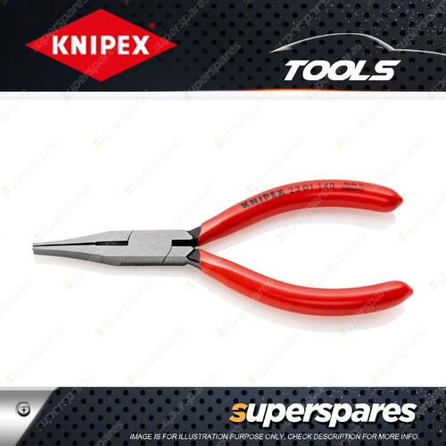 Knipex Flat Nose Plier - 140mm Long with Cutting Edges Precision Mechanics Plier