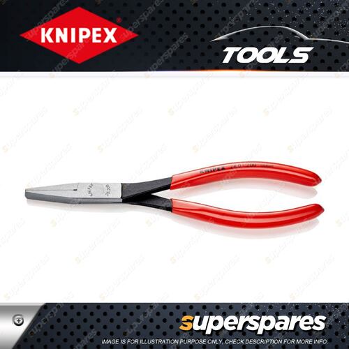 Knipex Long Reach Needle Nose Pliers - 200mm Long with Flat Wide Jaws