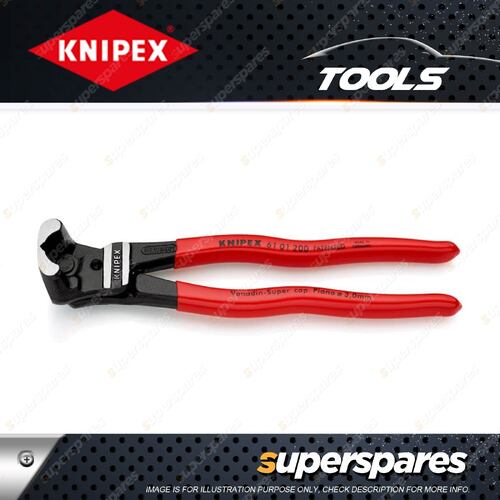 Knipex Bolt End Cutting Nipper - Length 200mm with Plastic Coated Handle