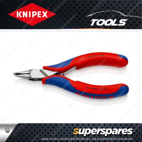 Knipex Electronics End Cutting Nipper - Length 120mm Mini Blade with Small Bevel