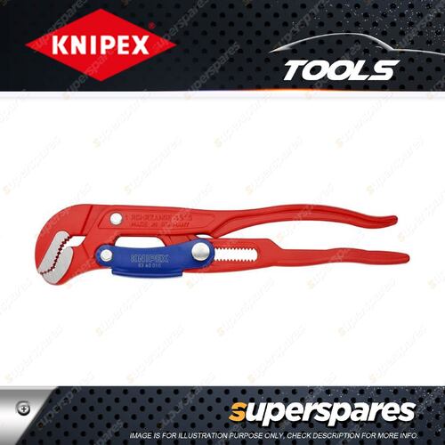 Knipex Pipe Wrench S-Type - 330mm Long with Fast Adjustment Pipe Capacity 42mm