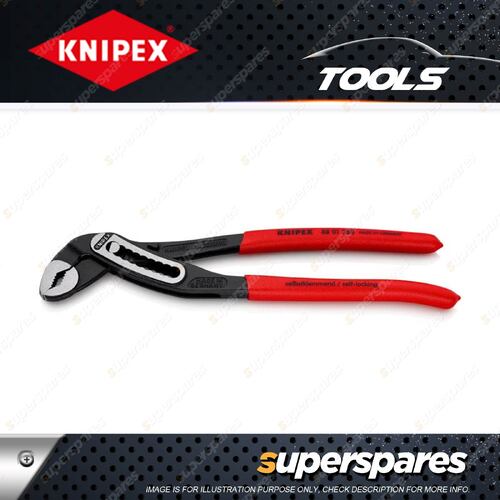 Knipex Alligator Water Pump Plier - 250mm Polished Head Plastic Coating Handle